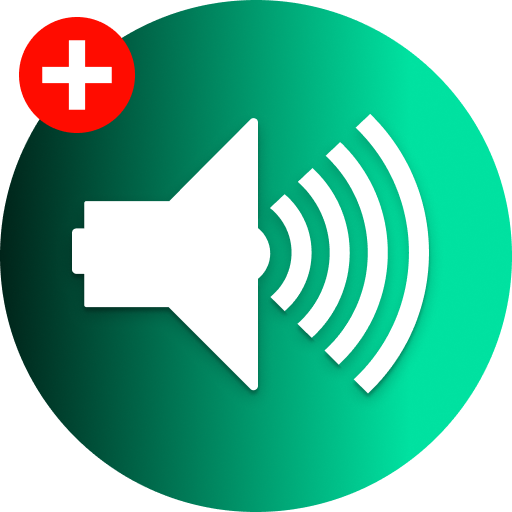 Lautstärke-Booster-Symbol