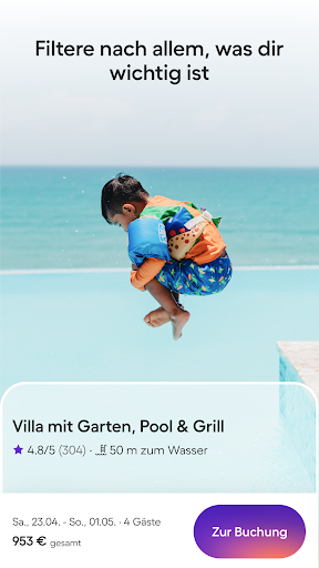 Ferienhäuser buchen – HomeToGo Screenshot