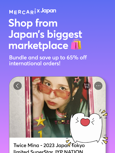Captura de pantalla de Mercari: Buy and Sell App
