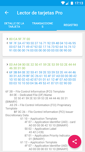 Captura de pantalla de Lector de tarjetas Pro (EMV)