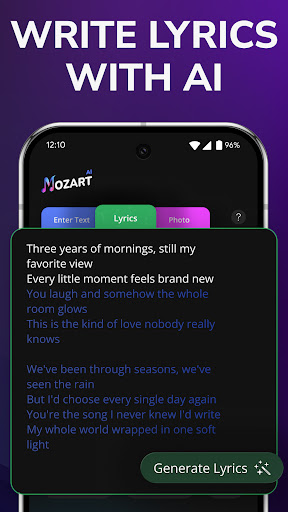 AI Song Generator - Mozart AI screenshot