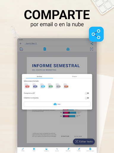 Captura de pantalla de iScanner - Escanear documentos