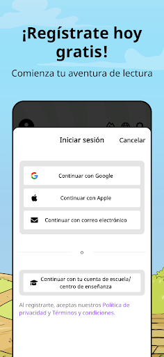Captura de pantalla de Booktime