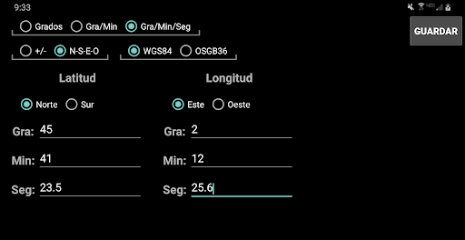 Captura de pantalla de GPS Waypoints Navigator