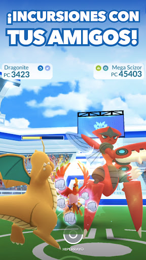 Captura de pantalla de Pokémon GO