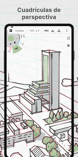 Captura de pantalla de Concepts: diseña/anota/dibuja
