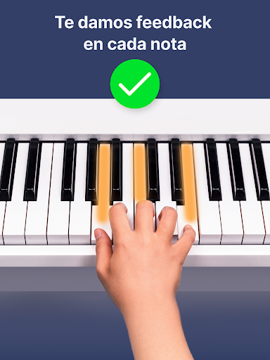 Captura de pantalla de flowkey: Aprende piano