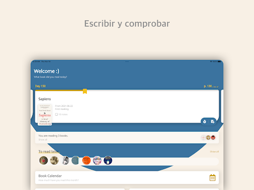 Captura de pantalla de Bookmory - book tracker