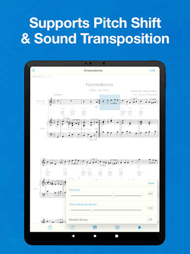 Sheet Music Scanner & Reader screenshot