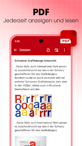 Dokumentenleser & Viewer PDF Screenshot