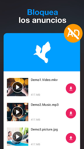 Captura de pantalla de Descargar videos - Descargador