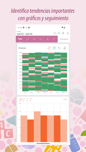 Captura de pantalla de Baby Tracker