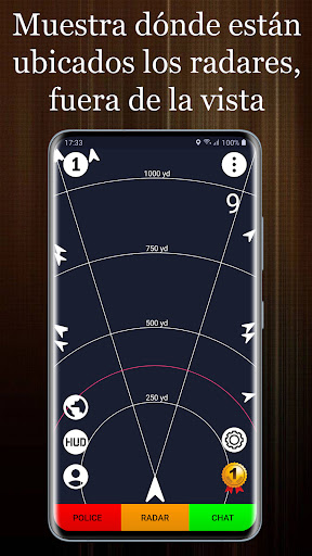 Captura de pantalla de Policial RadarDetector Radares