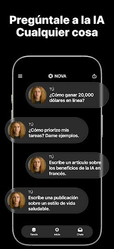 Captura de pantalla de Chatbot IA Español - Nova