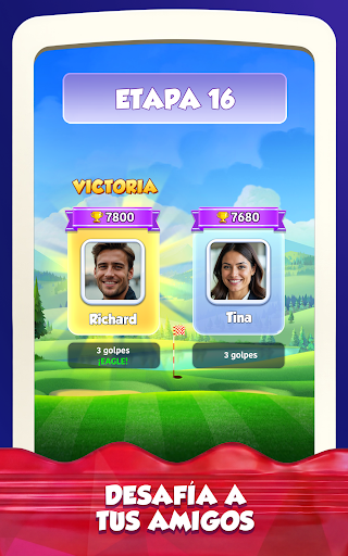 Captura de pantalla de Golf Rival