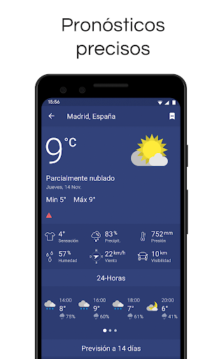 Captura de pantalla de Clime: Radar del Tiempo