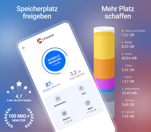CCleaner – Phone-Cleaner Screenshot