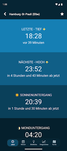 Gezeiten in der Nähe Screenshot