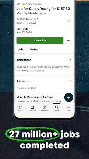 Captura de pantalla de Jobber: Field Service Software