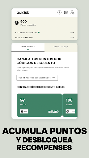 Captura de pantalla de adidas: Ropa y sneakers