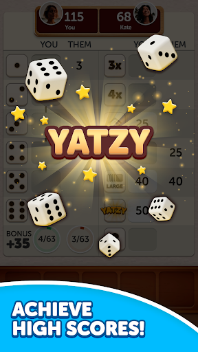 Captura de pantalla de Dice Yatzy - Classic Fun Game