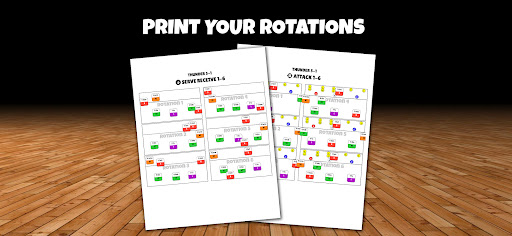 Captura de pantalla de Volleyball Rotations
