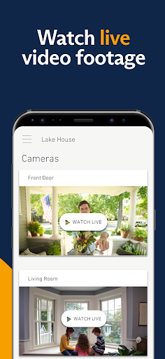 Captura de pantalla de SimpliSafe Home Security App