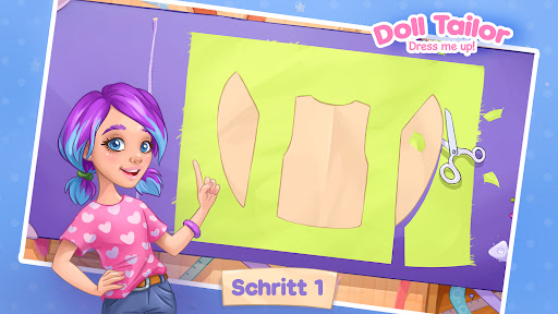 Mädchen Ankleidespiele. Nähen Screenshot