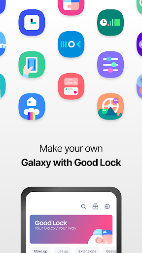 Captura de pantalla de Good Lock