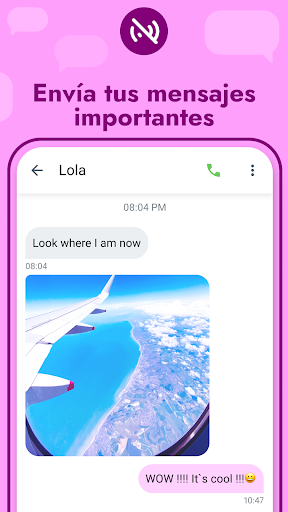 Captura de pantalla de Mensajes - App de mensajería
