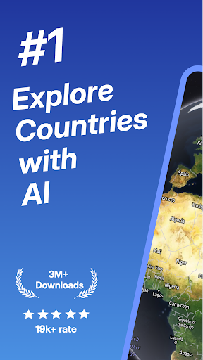 World Map & Countries screenshot