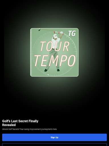 Captura de pantalla de Tour Tempo Golf Total Game
