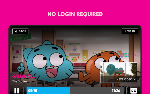 Captura de pantalla de Cartoon Network App