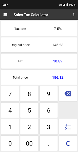 ClevCalc - Calculator screenshot