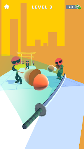 Captura de pantalla de Sword Play! Ninja corredor 3D
