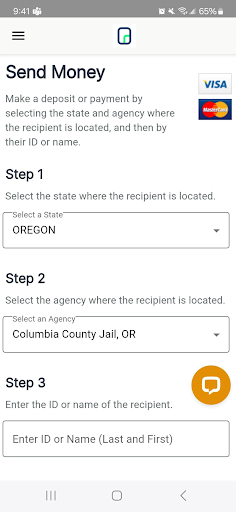 Captura de pantalla de Access Corrections