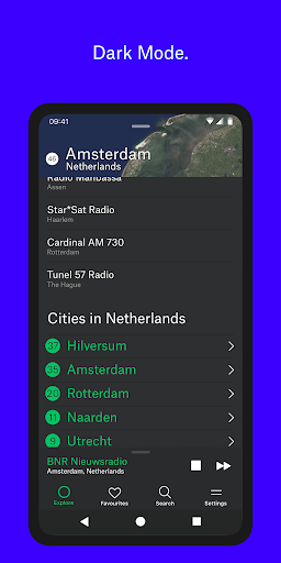 Captura de pantalla de Radio Garden