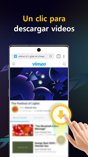 Captura de pantalla de Descargador de vídeos HD