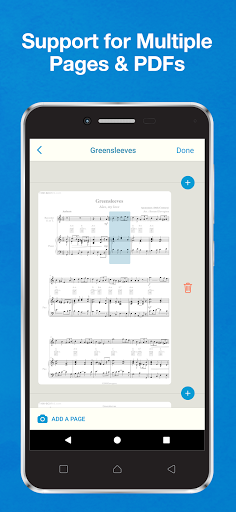 Sheet Music Scanner & Reader screenshot