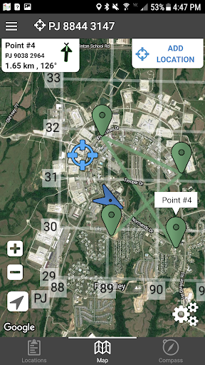 Captura de pantalla de Land Nav Assistant