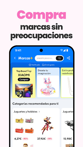 Captura de pantalla de AliExpress: compras online