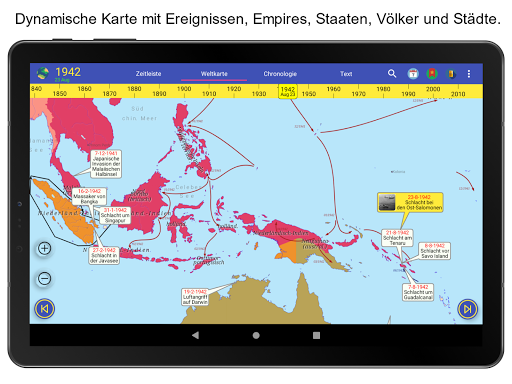 Weltgeschichte Atlas Screenshot