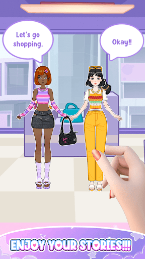Captura de pantalla de Paper Doll Diary: Dress Up DIY