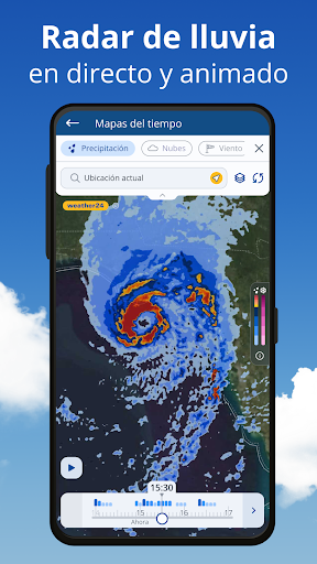 Captura de pantalla de weather24: Clima y Radar