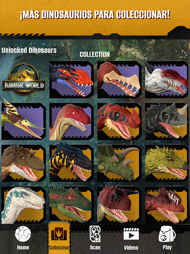 Captura de pantalla de Jurassic World Play
