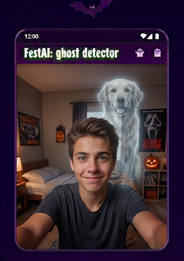 Captura de pantalla de FestAI: Ghost Detector App