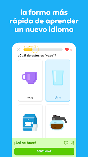 Captura de pantalla de Duolingo: Aprende Idiomas