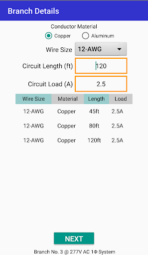 Electrician's Bible Screenshot