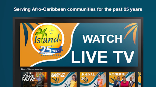 Captura de pantalla de Island TV