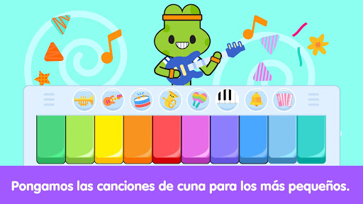 Captura de pantalla de Diversión con piano para niños